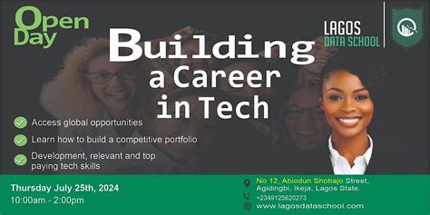 Building A Career In Tech - Lagos, 12 Abiodun Shobajo, Agidingbi, Ikeja ...