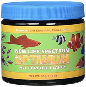 New Life Spectrum Optimum All Purpose Flakes Food 45g : Amazon.in: Pet ...