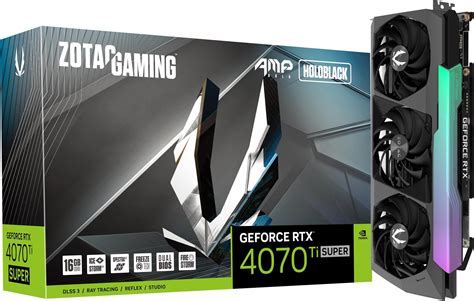 Amazon.in: Buy ZOTAC Gaming GeForce RTX 4070 Ti Super AMP Holo DLSS 3 ...