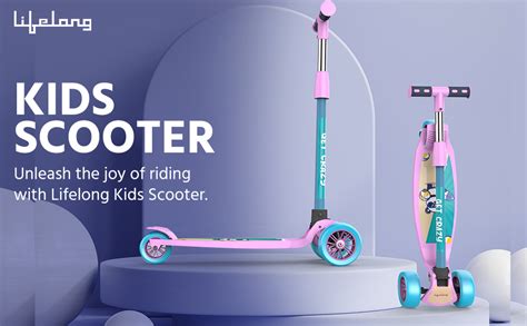 Buy Lifelong Kick Scooter with Adjustable Height | Foldable Scooter ...
