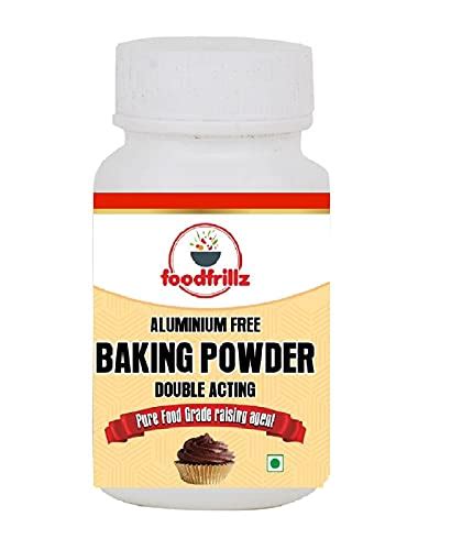 foodfrillz Aluminium Free Double Acting Baking Powder for Better ...