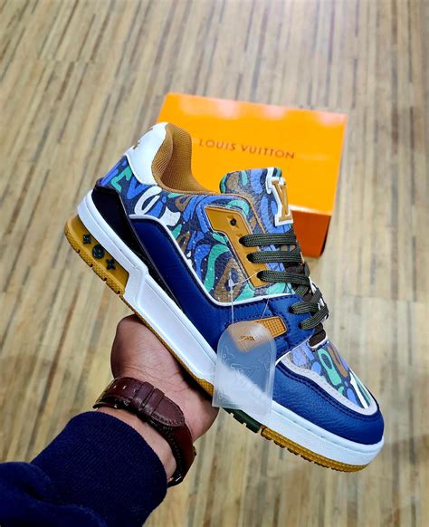 Louis Vuitton Trainer First Copy Shoe Model 2024 - dashingboot