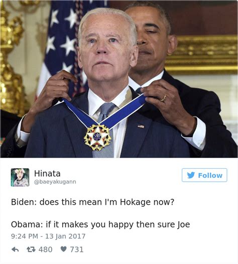 30 Hilarious Memes About Obama Surprising Joe Biden With The Medal Of ...