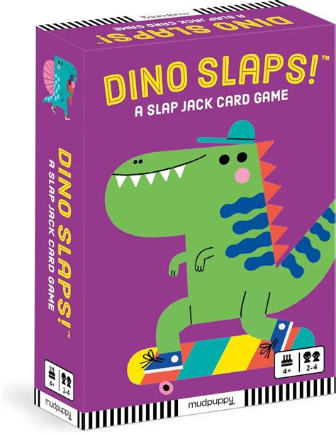 Amazon.com: Mudpuppy Dino Slaps! – Dinosaur Version of Classic Kids ...