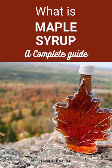 Image result for Maple Syrup Ingredients