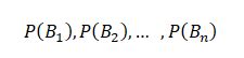 Implementation of Bayes Theorem Python Code 的图像结果