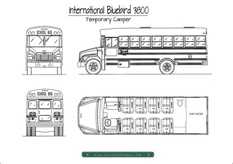 Mini School Bus Dimensions - Design Talk