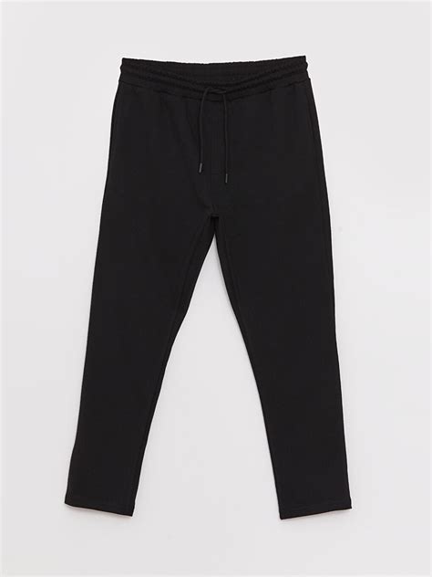 Yeni Siyah Slim Fit Erkek Eşofman Altı - S3IC78Z8-CVL | LCW