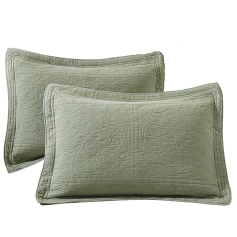 Global Trends Cinnamon Spice 100% Cotton Quilted Pillow Sham, Standard ...