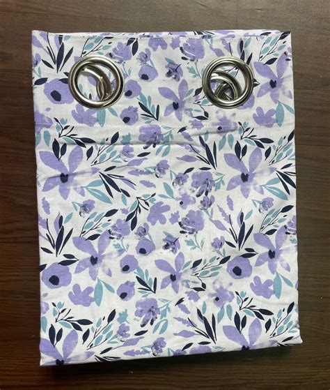 Cotton Door Curtain - Blue Dark Blue Flower – The Little Wardrobe