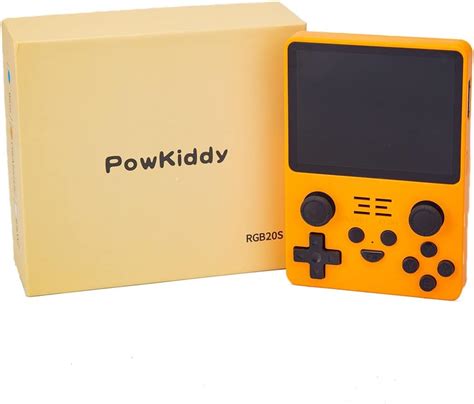 Buy Petforu Powkiddy RGB20S Handheld Retro Game Console with Built-in ...