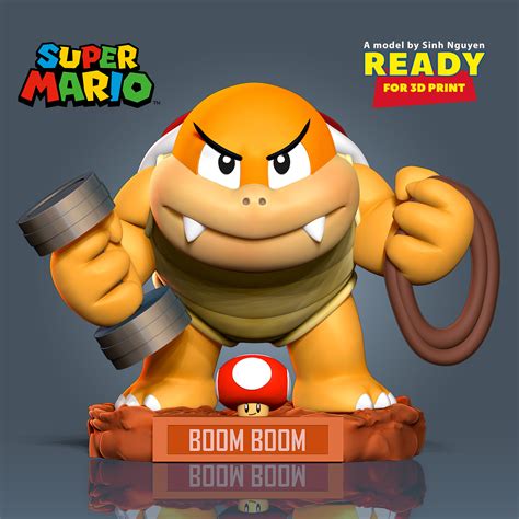 ArtStation - Boom Boom - Super Mario Fanart | Resources