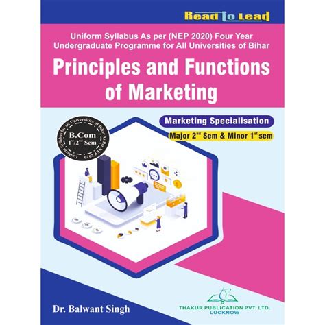 Principles and Functions of Marketing Bihar B.Com 1st/2nd Semester
