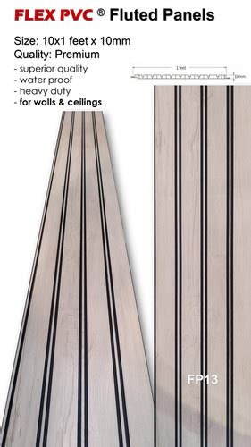 Fluted Panels - FP13 | FLEX PVC