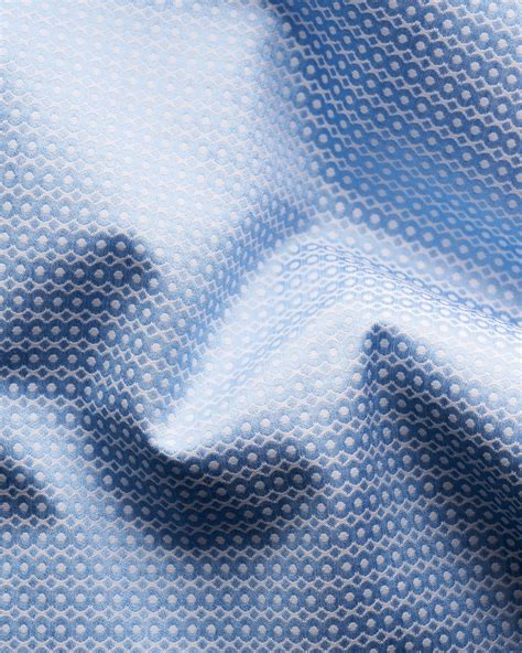 Semi Solid Elevated Pique Shirt - Eton