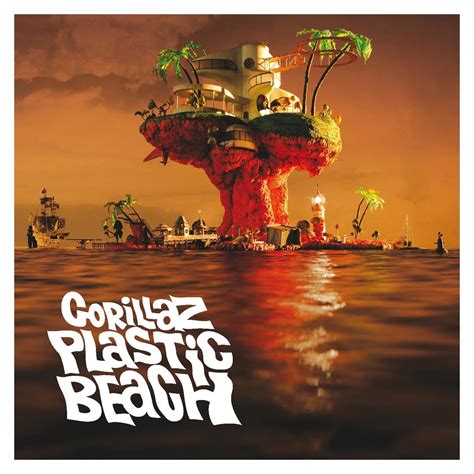 Gorillaz Plastic Beach Album Cover