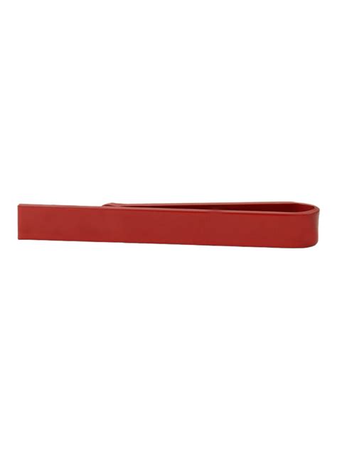 Buy Slim Tie Bar Scarlet Red Tie Pin Online |Buy Tie Bar Online ...