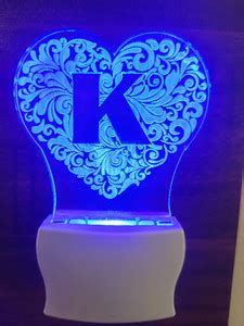 VINUX 3D Illusion Color Changing Light for Living Room Led Acrylic ...