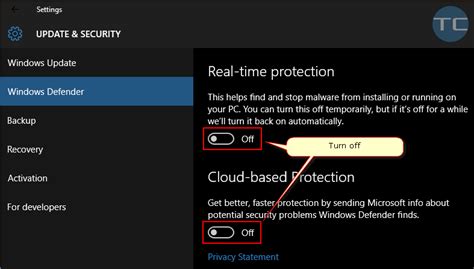 Real-Time Protection Off Windows 10 的图像结果