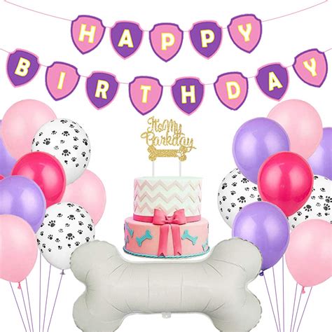Buy Paw Birthday Party Decorations for Girls It’s My Barkday Cake ...