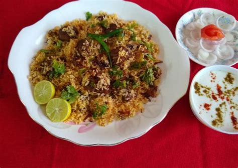 Hyderabadi mutton dum biryani Recipe by Mukti Sahay - Cookpad