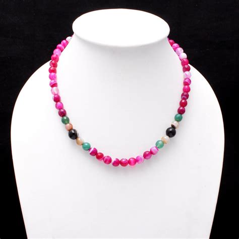 Round Bead Necklace – Gemsrush