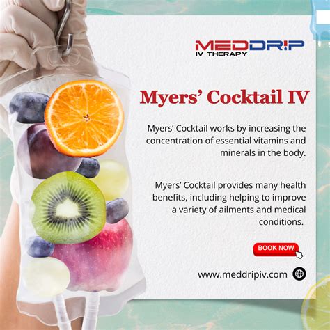 Myers Cocktail IV Ingredients and Benefits: Austin, TX