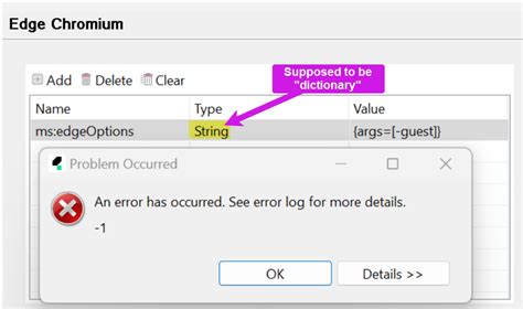 Image result for Script Error Edge Browser
