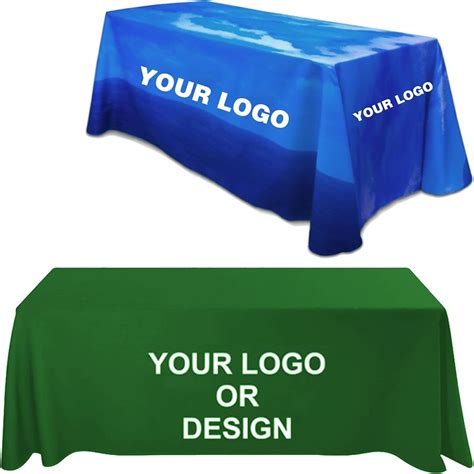 Amazon.com: TFEN - Custom Table Throw Personalized Customized with Logo ...