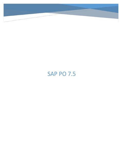 Image result for SAP PO Tutorial