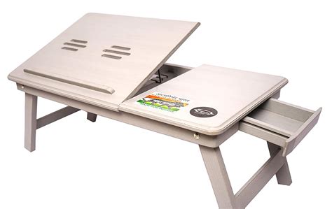 POPULAR Multipurpose Wooden Laptop Table/Study Table – Large Working ...