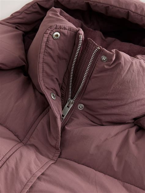 Buy Rose Pink Shower Resistant Long Padded Coat from Next India