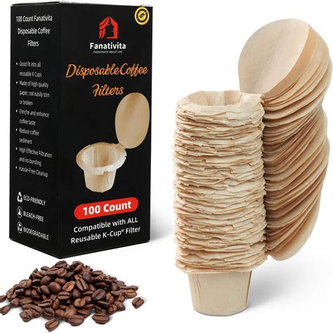 Amazon.com: Perfect Pod EZ-Cup Disposable Coffee Filters for Reusable ...