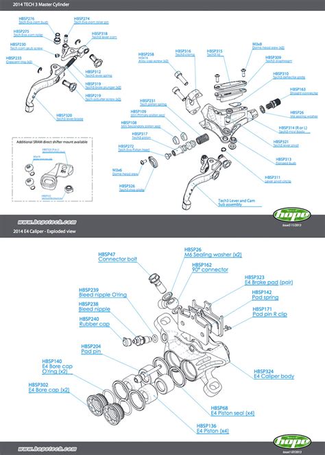 Image result for Hope Tech 2 Exploded Drawing