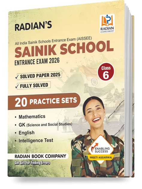 Sainik School Class 6 AISSEE 2027 Guide Book English Medium – Shop Now ...