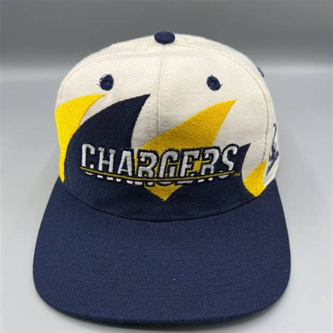 Logo Athletic × Vintage Los Angeles Chargers Hat Double Sharkstooth ...
