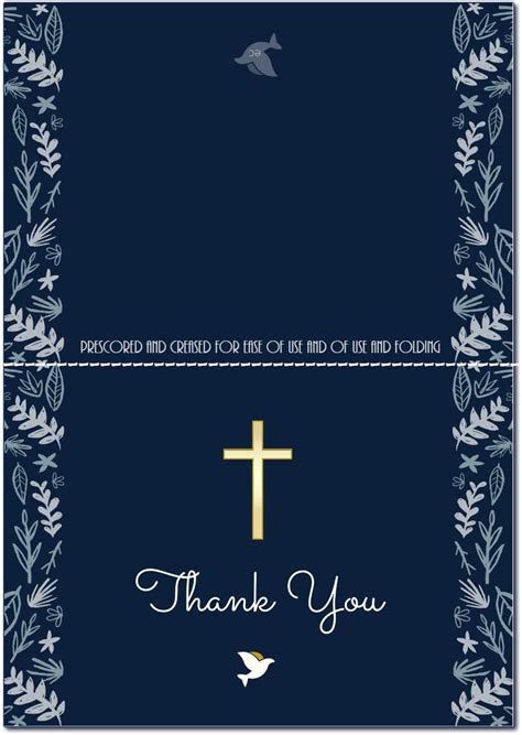 Elcer 20 Christian Thank You Cards Religious India | Ubuy