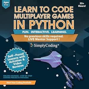 Simply Coding for Kids: Learn to Code Python Multiplayer Adventure ...