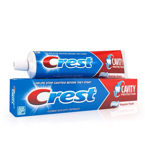 Buy Crest Cavity Protection Toothpaste, Regular, 8.2 oz., 6 Count ...