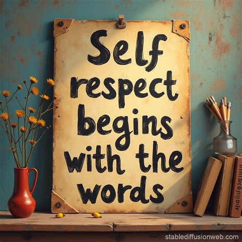 self respect Prompts | Stable Diffusion Online