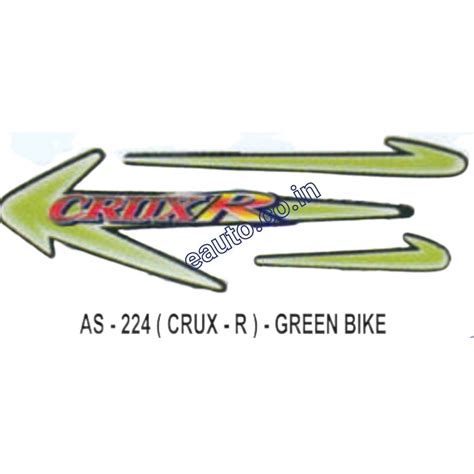 Graphics Sticker Set for Yamaha Crux R | Green Vehicle | Both Sides