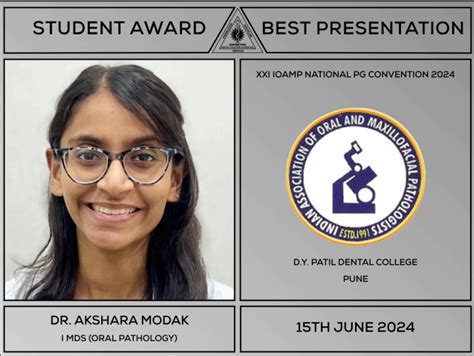 Award — ORAL PATHOLOGY-SAVEETHA