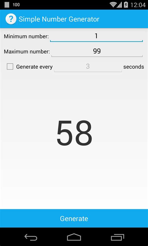 Image result for Number Generator Examples
