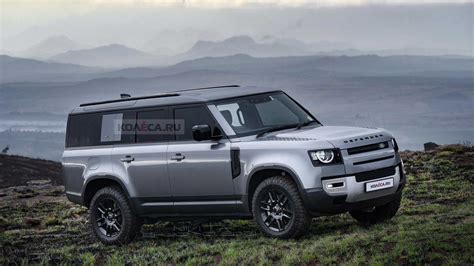 Land Rover Defender 130 Looks Like a Jeep Wagoneer Fighter in Accurate ...