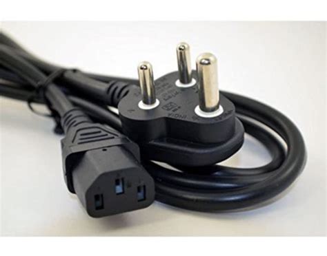 Power Cable PC/Desktop Size 1.5 M Computer/Monitor/SMPS/TV/Pri | Shop ...