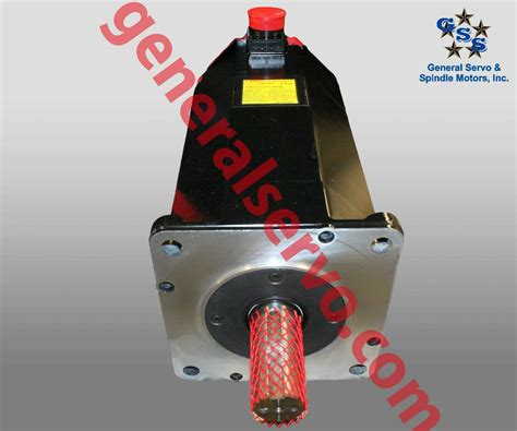 Fanuc A06B-0572-B077#7008 AC MOTOR AL50/2000 I64 KEYWAY *1 YEAR ...