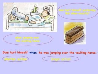 Past continous grammar examples | PPT