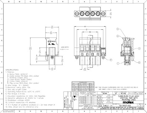 395272022 Drawing Datasheet by Molex | Digi-Key Electronics