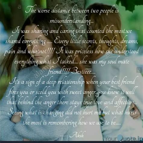 The worse distance betwee... | Quotes & Writings by 💕Spectacular ...