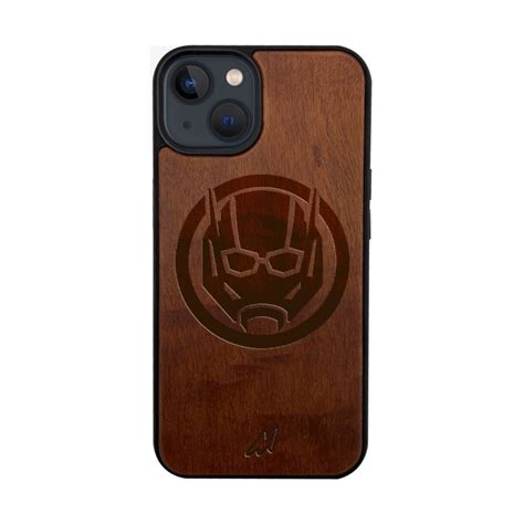 Buy Macmerise Logo Antman Dark Shade Wooden Phone Case (iPhone 14 Plus ...